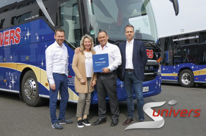  Univers richtet Touristik mit bus dich weg! neu aus