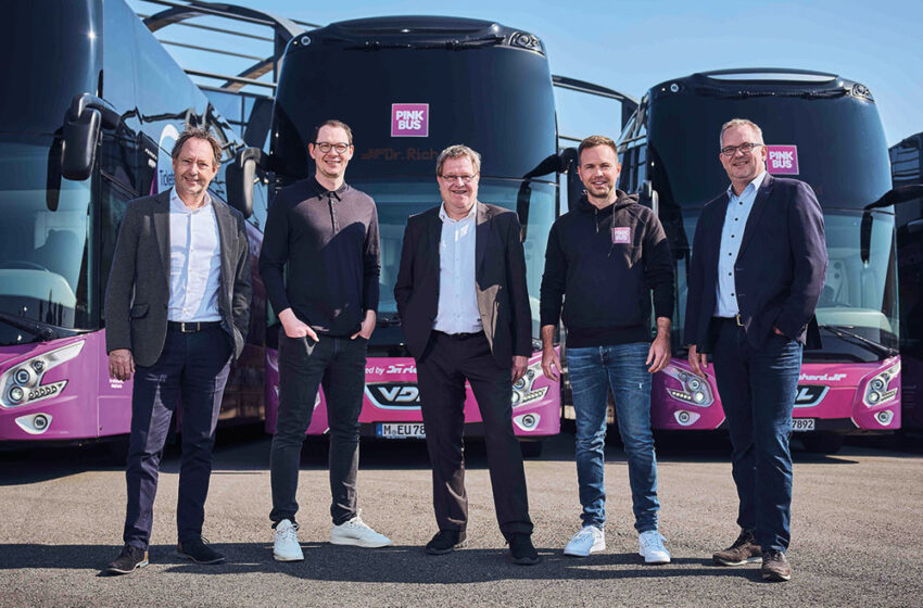  Pinkbus startet Strecke München – Zürich