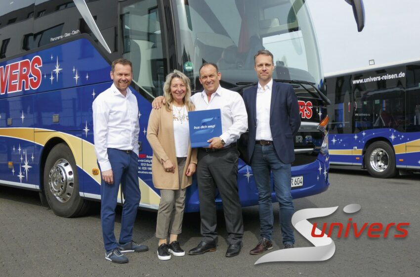  Univers richtet Touristik mit bus dich weg! neu aus