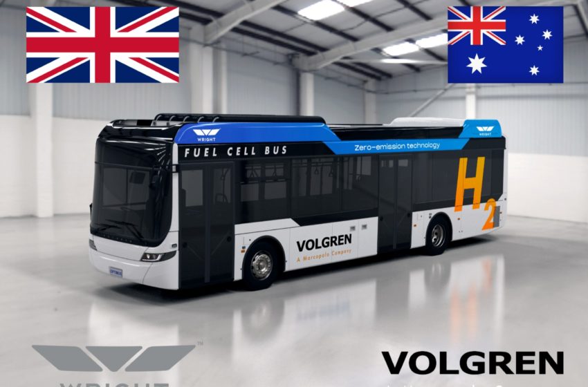  Volgren & Wrightbus: Kooperation bei Brennstoffzellenbus