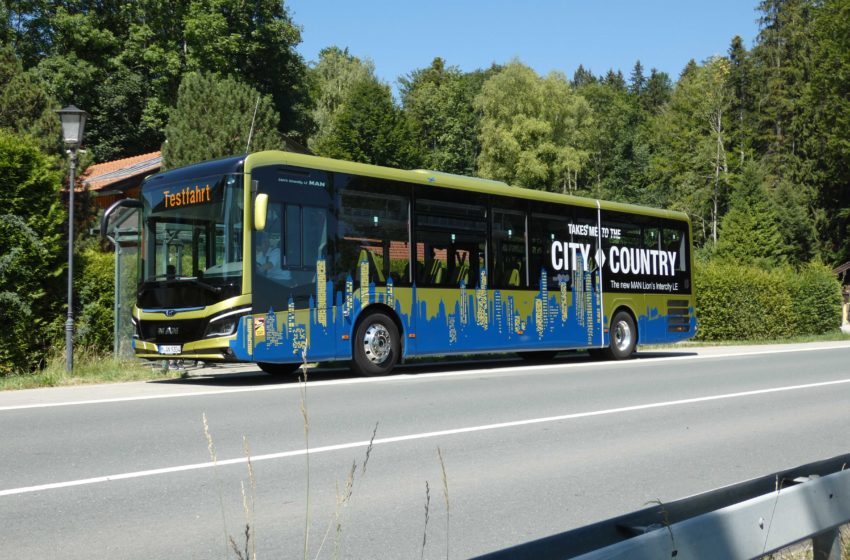 MAN Lion’s City LE: Unterwegs am Tegernsee