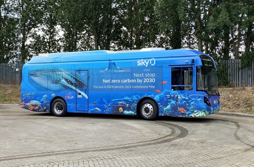  Telekommunikationskonzern Sky lässt elektrisch shutteln