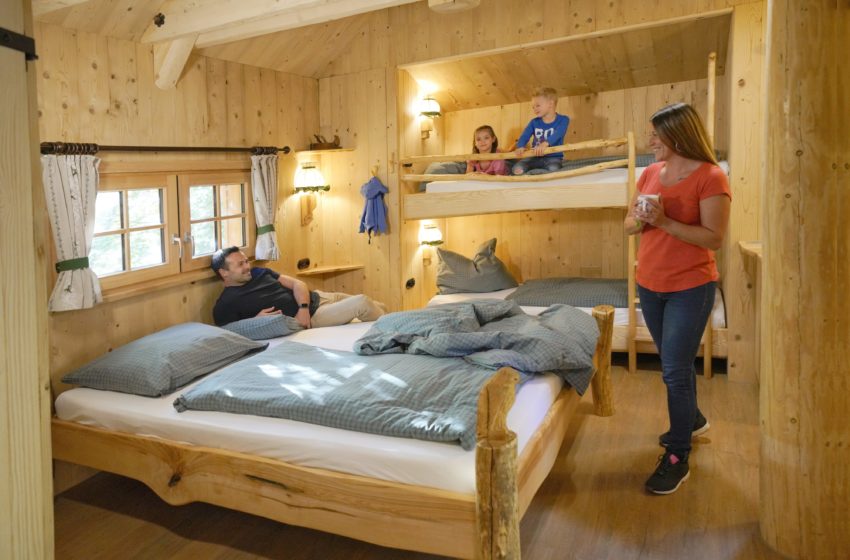  20 neue Baumhäuser im Natur-Resort Tripsdrill
