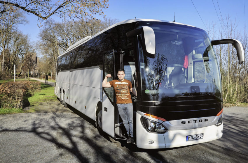  Europameister steht auf Setra