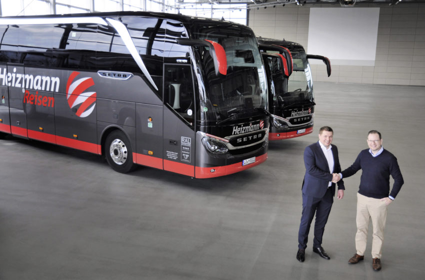 Zwei neue Setra bei Heizmann Reisen