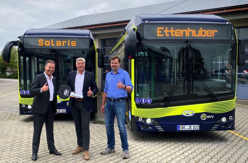  Zehn Wasserstoffbusse für Ettenhuber und Martin Geldhauser