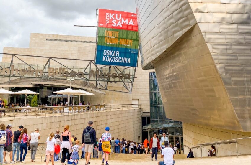  Guggenheim Museum Bilbao 2023 mit Besucherrekord