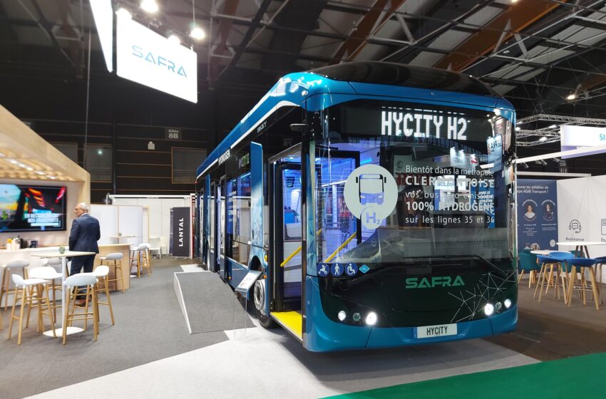  Safra liefert zehn H2-Busse an Keolis