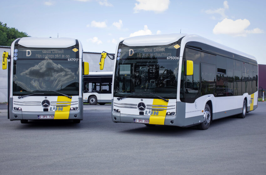  Fünf MB eCitaro an Ferry Cars in Belgien geliefert