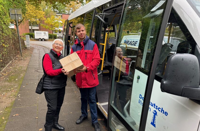  Rissen: Bus bringt Einkäufe  