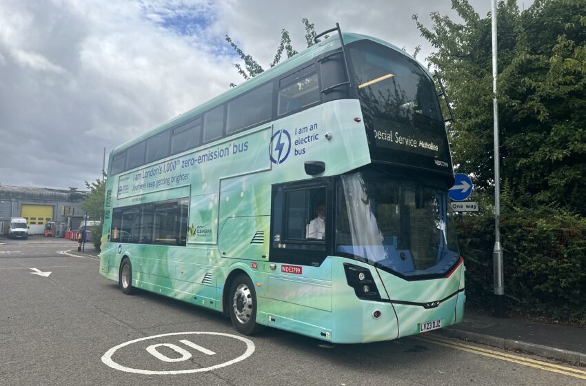  1.000. Null-Emissions-Bus in London