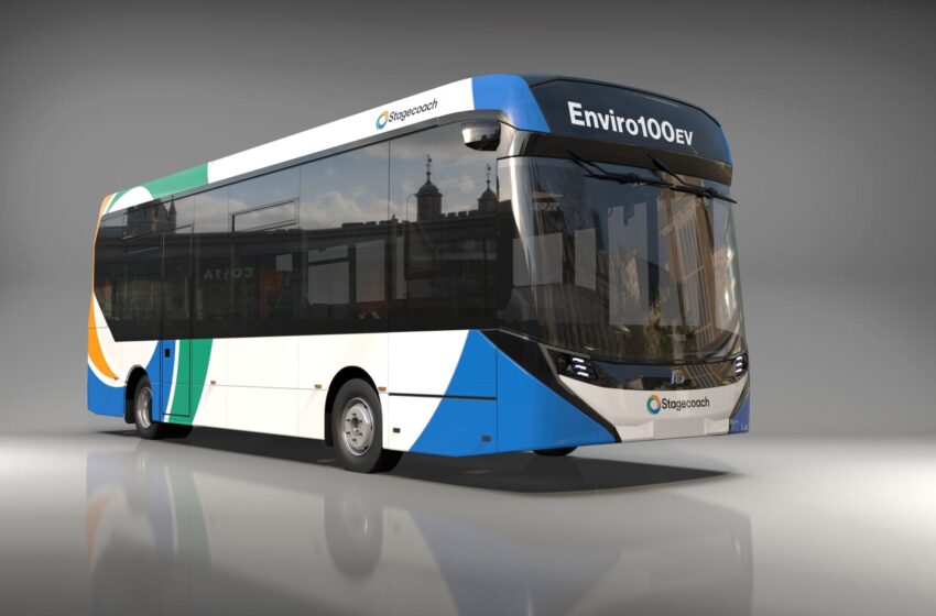  Stagecoach kauft E-Kleinbus Enviro100EV