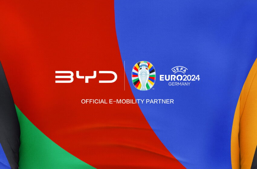  BYD ist E-Mobilitätspartner der UEFA EURO 2024