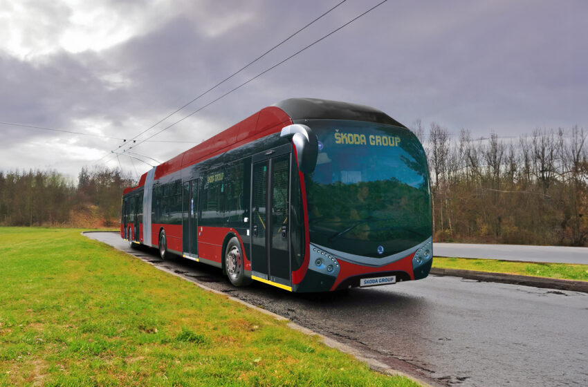  35 neue Oberleitungsbusse vom Typ Škoda 33Tr