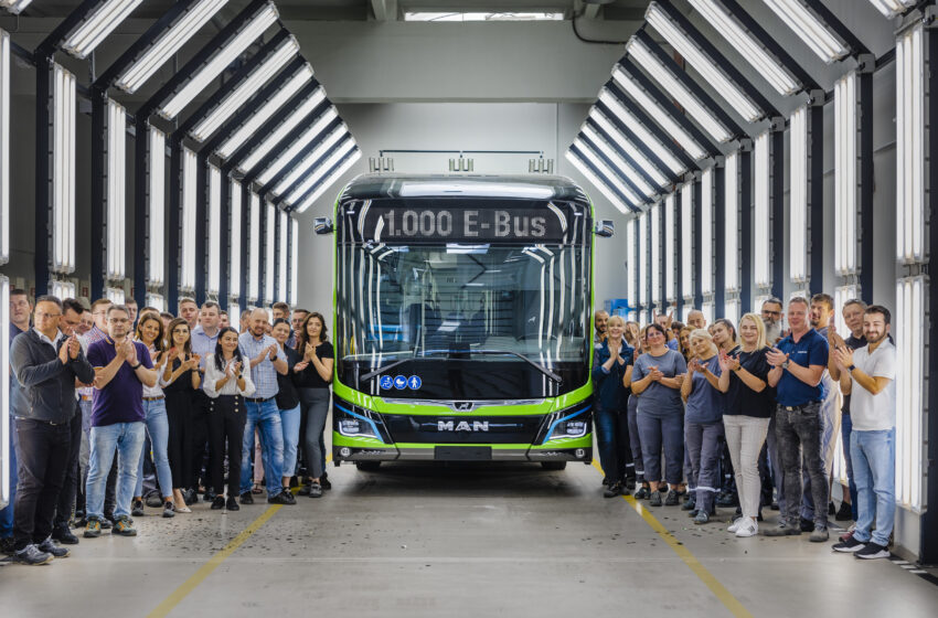  MAN laut Statistik Marktführer bei E-Bussen in Europa
