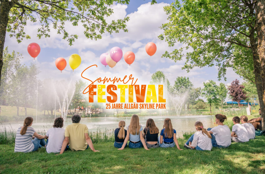  Festtag: Allgäu Skyline Park feiert 25. Geburtstag