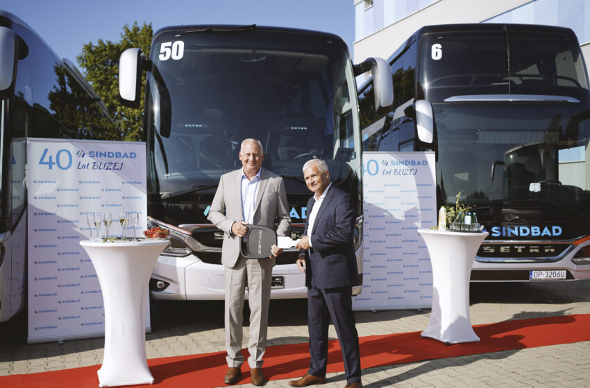  Sindbad segelt mit Setra und Mercedes