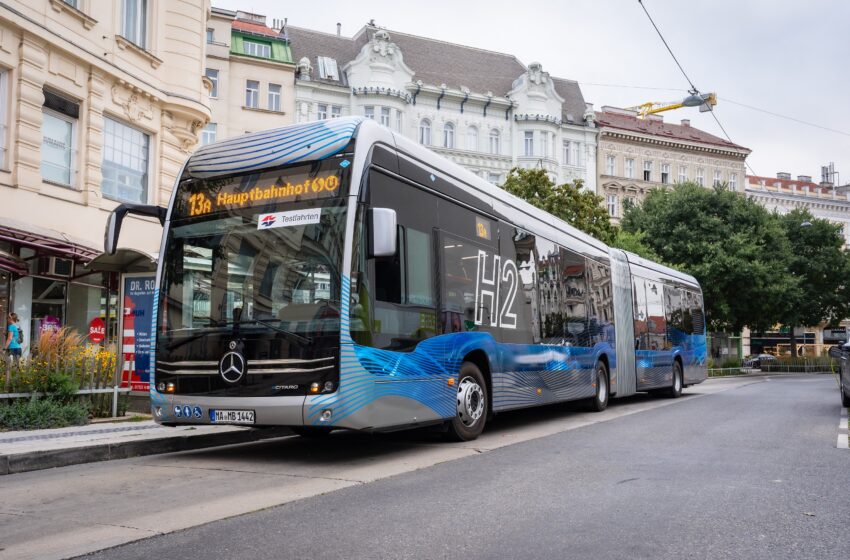  Wiener Linien testen eCitaro G mit Range Extender