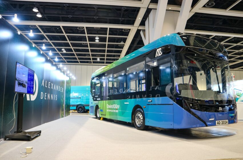  Alexander Dennis bringt den Enviro100EV nach Hongkong