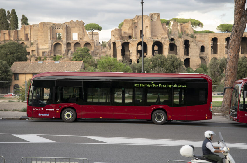  110 eCitaro gehen nach Rom