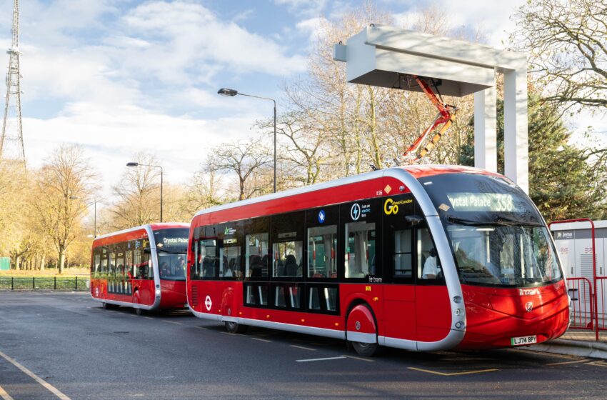  Irizar ie tram unterwegs in London