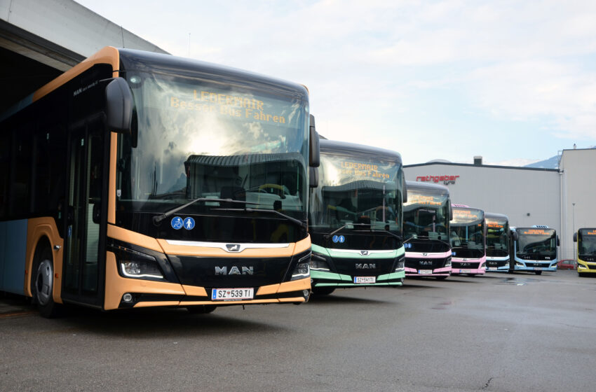 MAN: E-Busse für Ledermair Holding