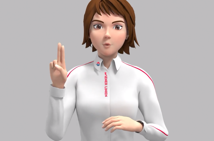  Wiener Linien starten Testbetrieb für Gebärden-Avatar  