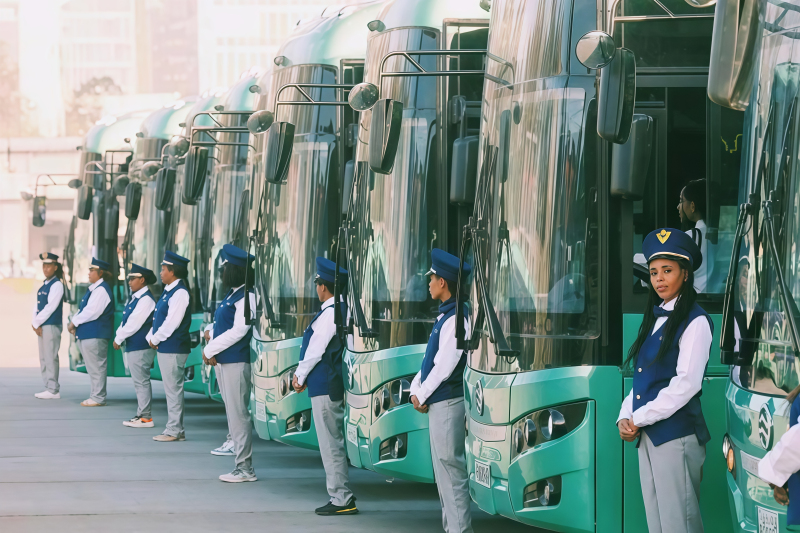  100 E-Busse von Golden Dragon für Äthiopien