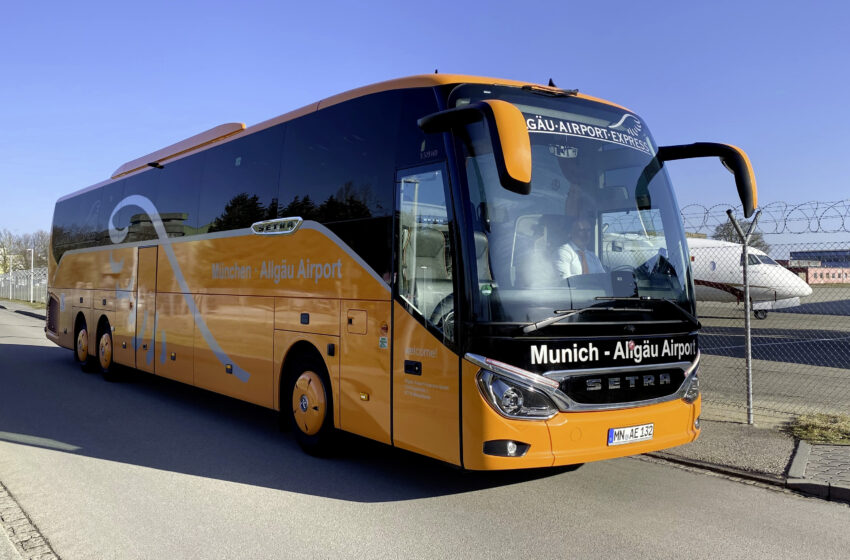  Neue Setra für den Allgäu Airport Express