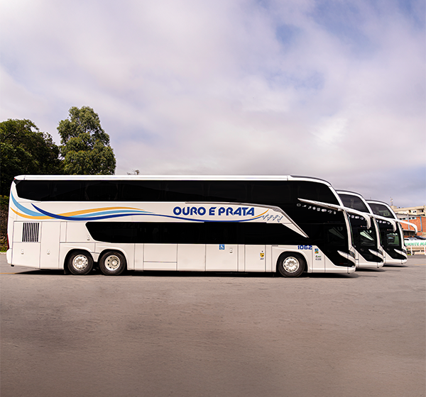  Viação Ouro e Prata frisch seine Flotte mit 50 Marcopolo-Busse auf