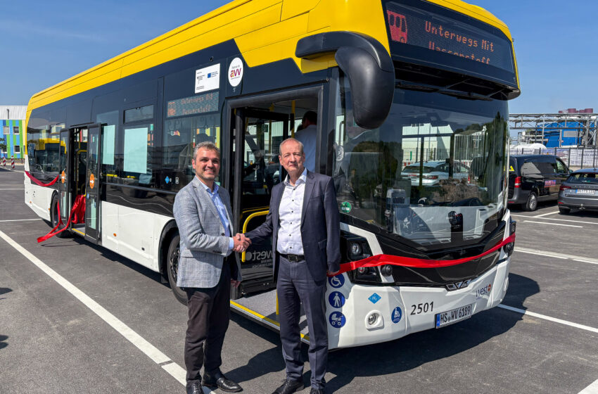  WestVerkehr fährt mit Wasserstoff