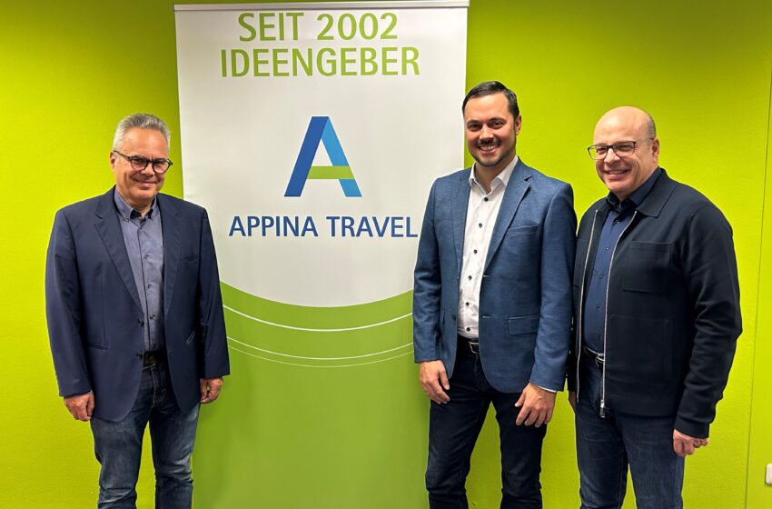  Appina Travel: Neuer Mann (mit) am Ruder