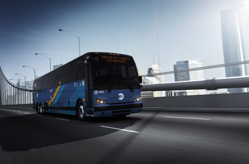  New York: Erster von 381 Prevost-Bussen ausgeliefert
