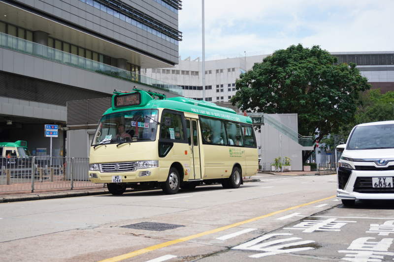  Hongkong setzt auf Minibusse mit Pantograph