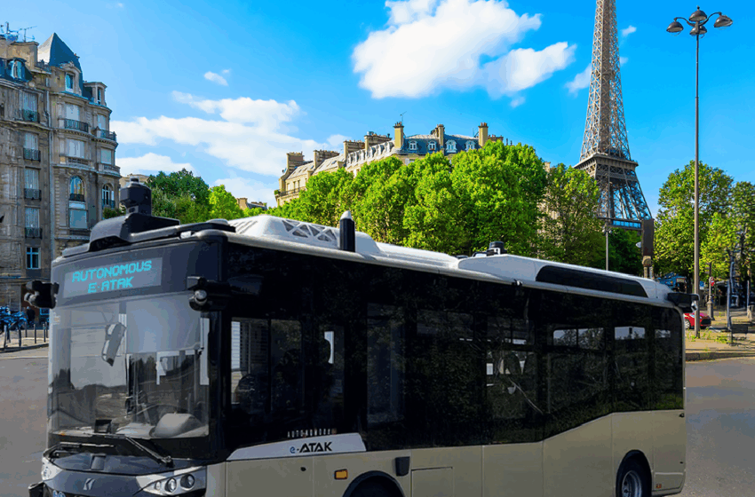  Karsan: Autonomer e-Atak rollt durch Paris
