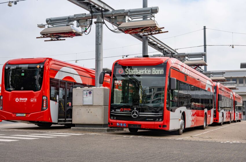  SWB übernimmt E-Busse und Ladeinfrastruktur von Daimler