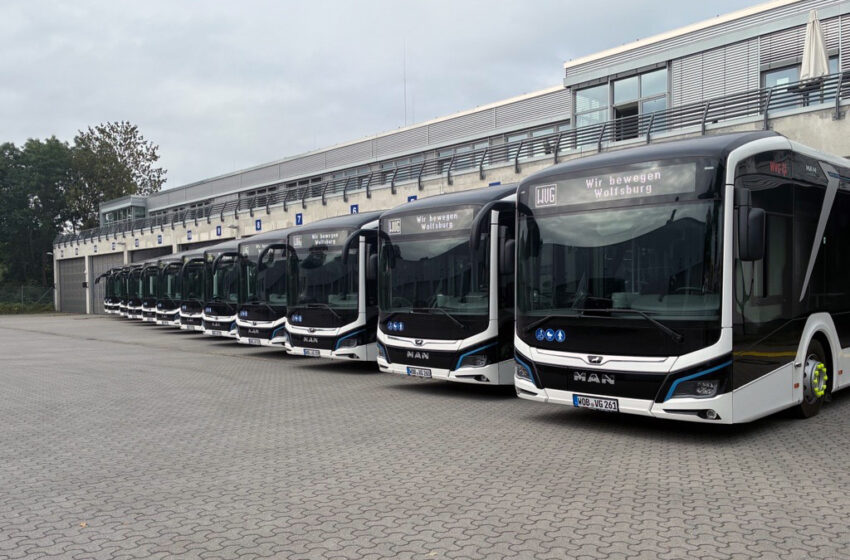  Wolfsburg setzt auf E-Busse von MAN
