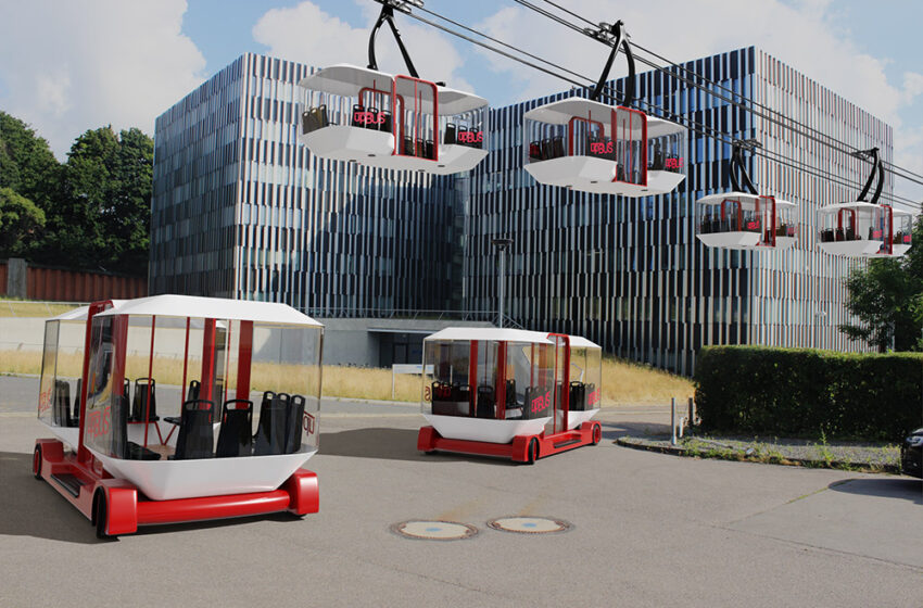  Elektrobus-/Seilbahn-Konzept der RWTH Aachen besteht Prototypentest