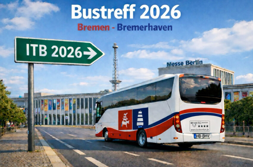  Stadt Bremen lädt Reisebusunternehmer zum Bustreff auf der ITB ein