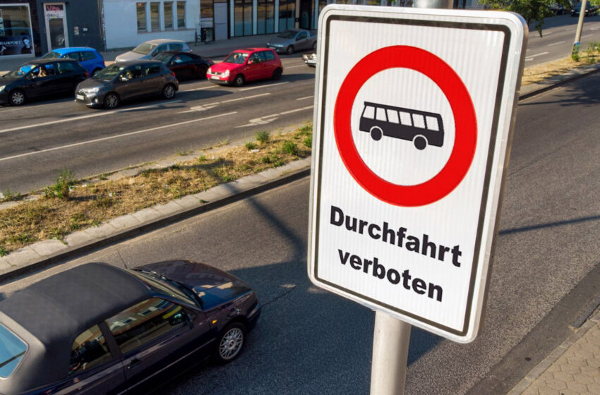  Städte sperren mit grünen Verbotszonen den Bus aus