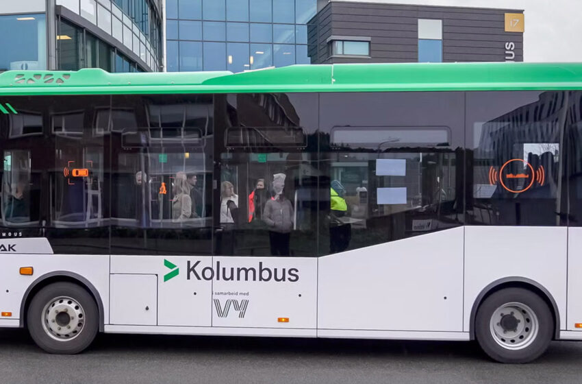  Autonomer Linienbus fährt ohne Aufsichtsperson in Stavanger