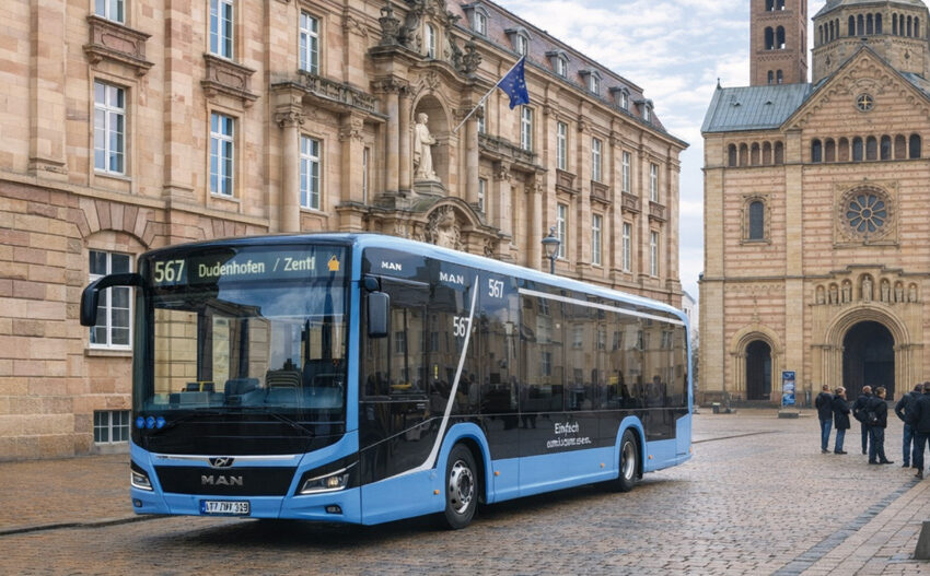  Erfolgreicher Einsatz moderner Bustechnologie von Leimen bis Speyer
