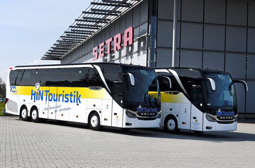  Dreimal 100 Jahre und fünf neue Reisebusse