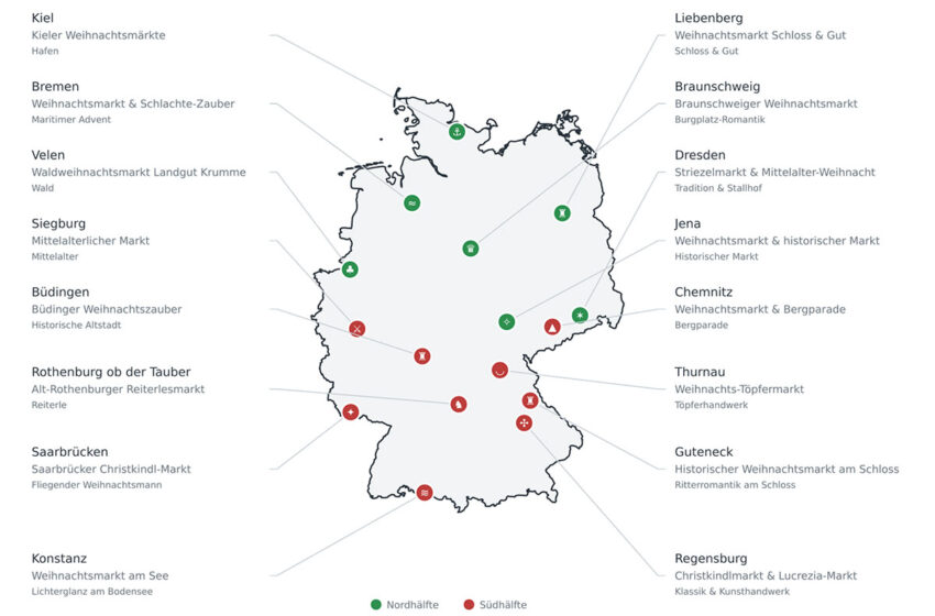  Adventszauber von Chemnitz bis Konstanz