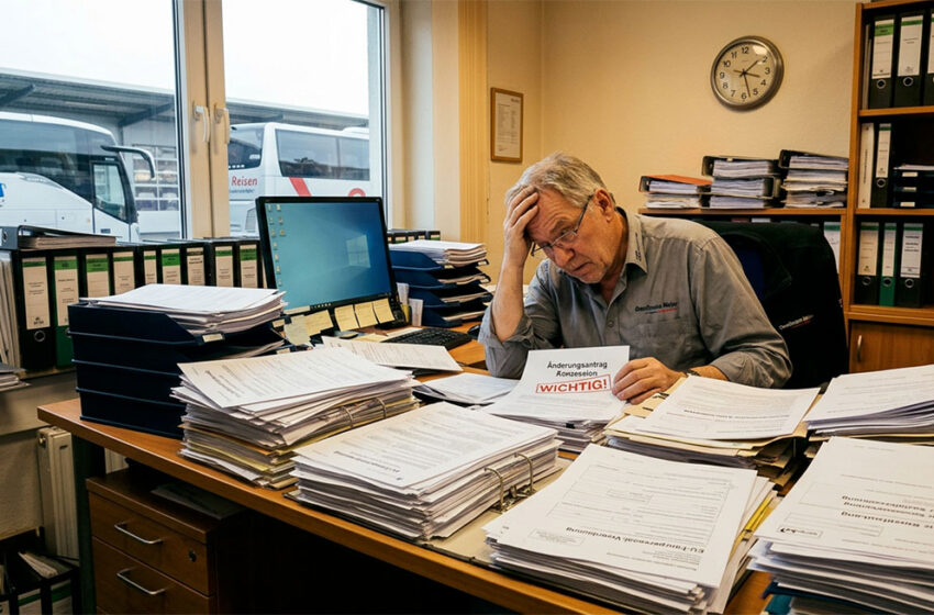  Die Entlastung, die den Bus nicht meint – Brüssels großer Bürokratieabbau und die Regelflut der Branche